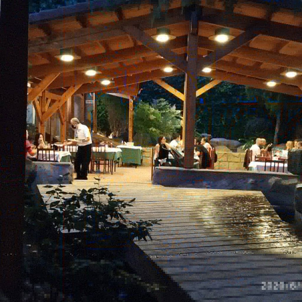 Mesas exteriores de can montcad