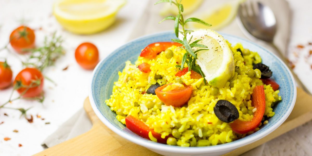 Arroz con verduras menu comunion evento boda bautizo restaurante