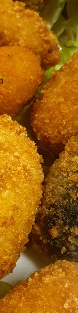 Plato de croquetas