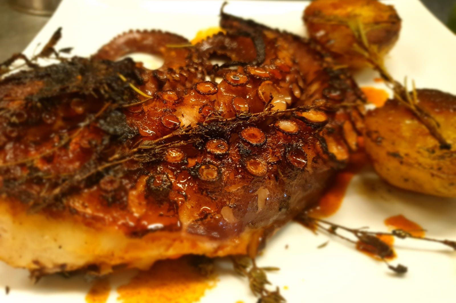 Pulpo con patatas
