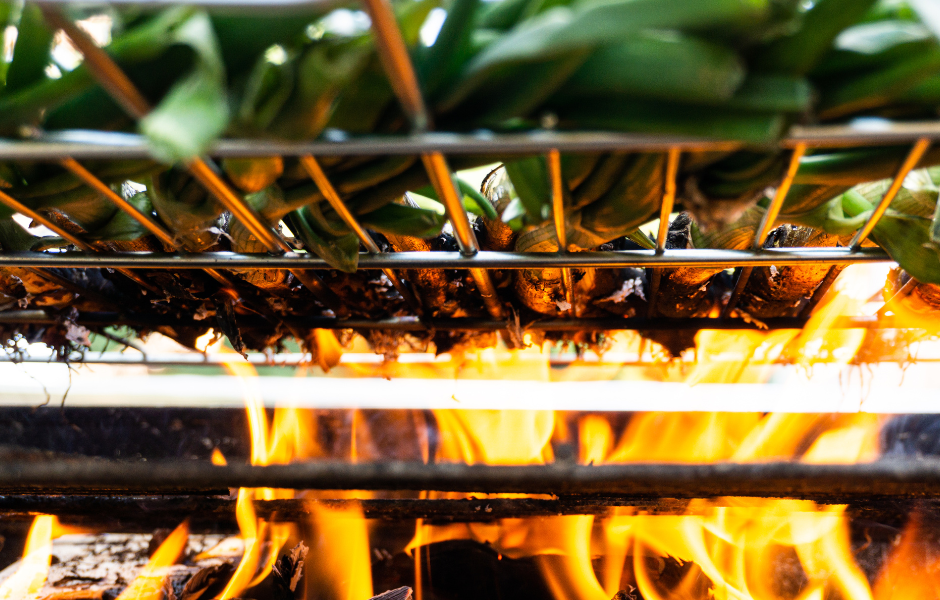 Calçots a la brasa
