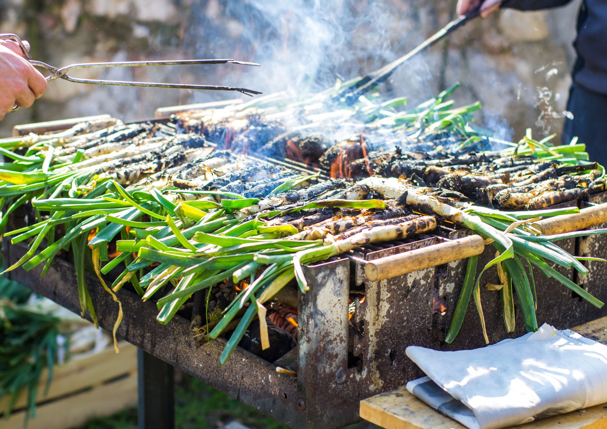 Ven a comer nuestra calçotada en Terrassa