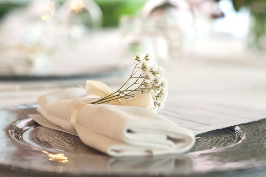 Plato de una boda